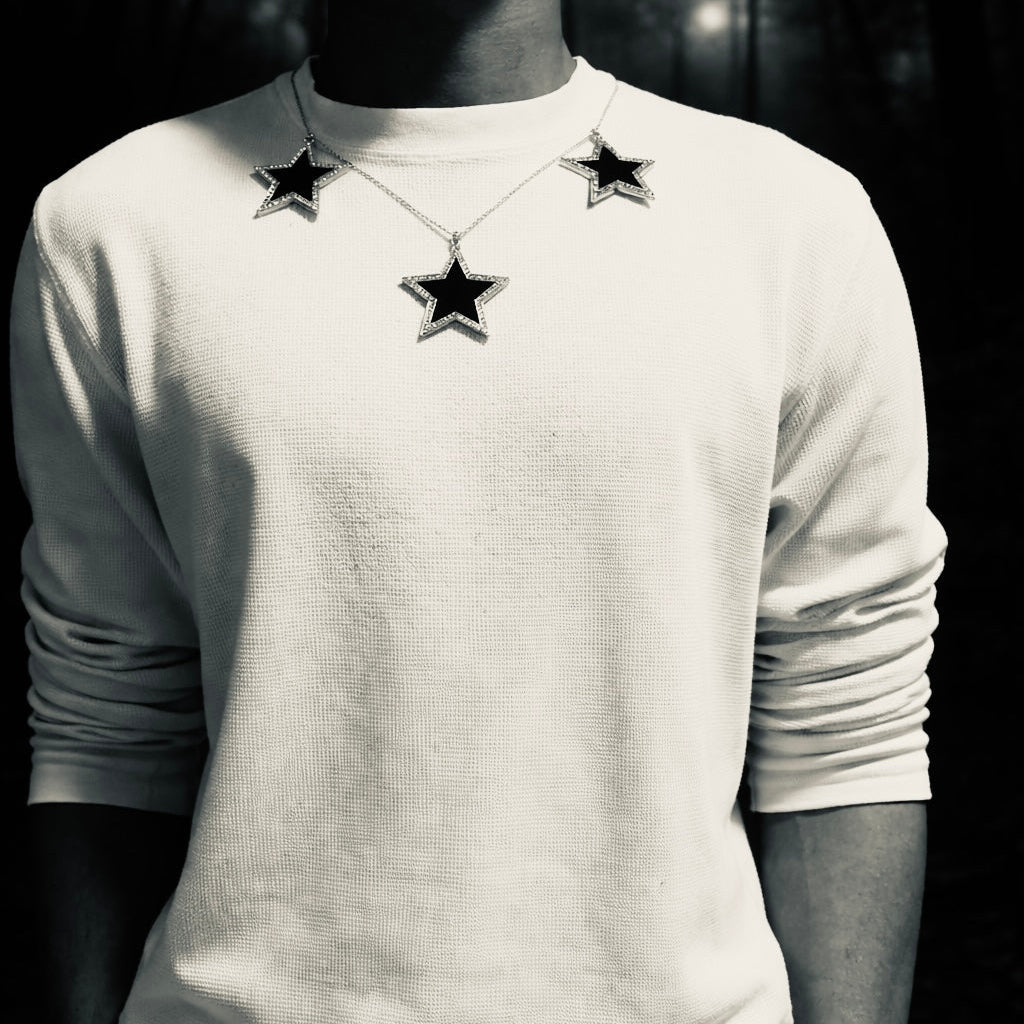 Rhinestone Star Necklace